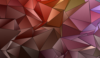 Abstract Low-Poly background. triangulated texture. Design 3d. Polygonal geometrical pattern. Triangular modern style