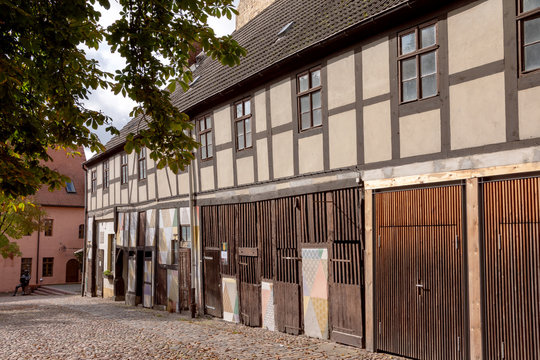 Cranach-H&ouml;fe in der Lutherstadt Wittenberg, Sachsen-Anhalt