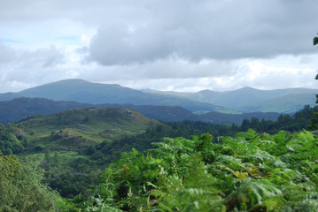 Fototapeta premium dramatic mountain views 
