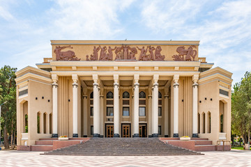 Obraz premium Khujand Kamoli Khujandi Theater 99