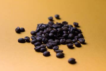 coffee beans on background 