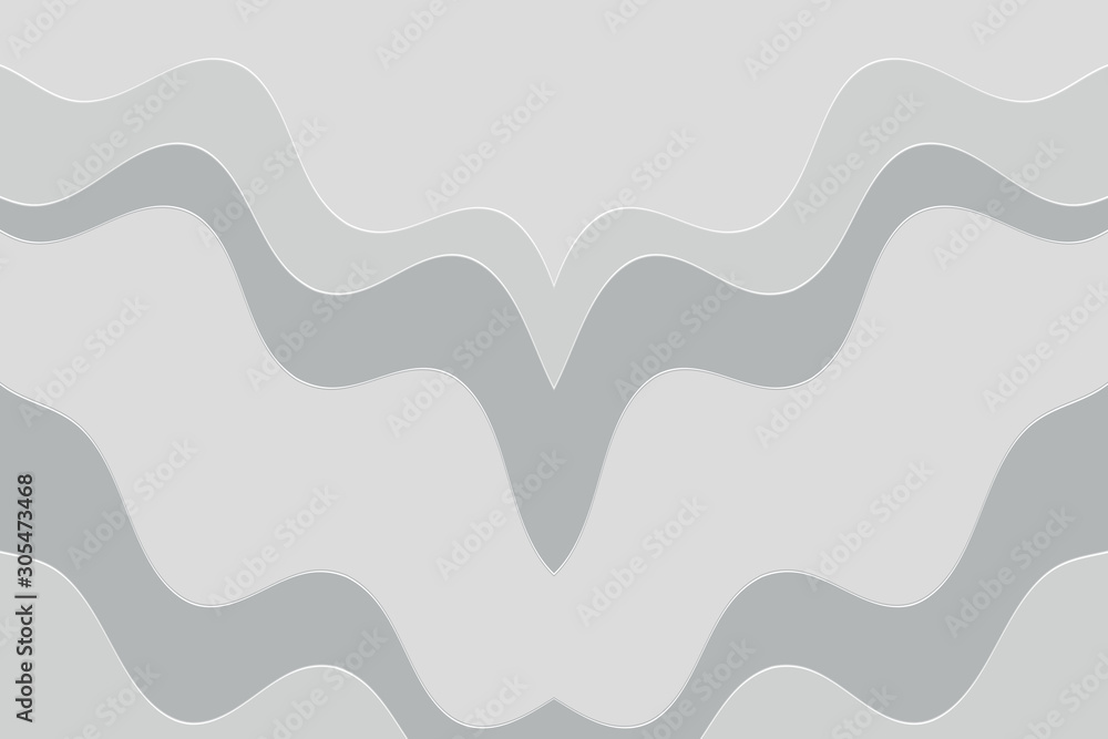 Poster abstract vector gray background with curved lines. pattern backdrop for landing pages.