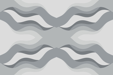 Abstract vector gray background with curved lines. Pattern backdrop for landing pages.