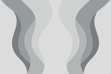Abstract vector gray background with curved lines. Pattern backdrop for landing pages.