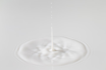 ミルクの飛沫と波紋