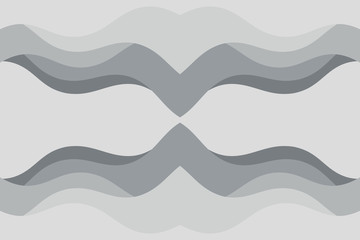 Abstract vector gray background with curved lines. Pattern backdrop for landing pages.