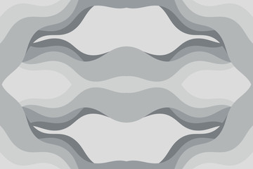 Abstract vector gray background with curved lines. Pattern backdrop for landing pages.