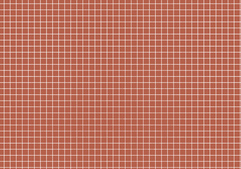 Small scales of white grid on light brown tone background for simple decoration, seamless pattern, and making cool banner on page, presentation and website