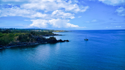 Hawaii, Sunset, Island, landscapes 