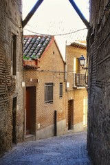 Streets of old Toledo, Spain