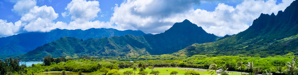 Hawaii, Sunset, Island, landscapes 
