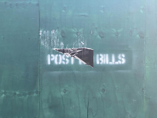 Post No Bills - wall
