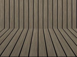 Wood texture background pattern. Dark hardwood planks surface of wooden board floor wall fence. Abstract timber decorative illustration.
