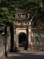 Entrance to the temple