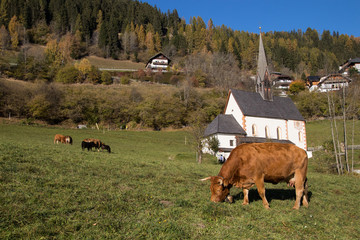 Kirche von St. Kathrein in Bad Kleinkirchheim/Kärnten