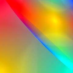 3d perspective effect background with vibrant rainbow colors.