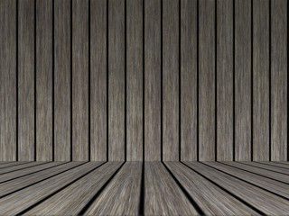 Wood texture background pattern. Dark hardwood planks surface of wooden board floor wall fence. Abstract timber decorative illustration.