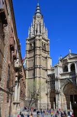 Tower of Toledo's Cathedral, Spain