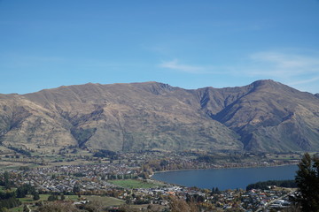 scenic landscape in new zealand