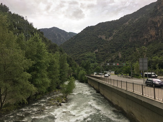 Fluss in Andorra