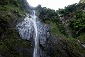 Cascada de Chivor cerca a Machetá Cundinamarca _ Colombia 