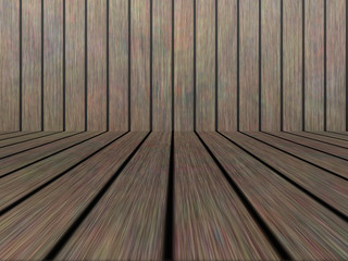 Fototapeta premium Wood texture background pattern. Dark hardwood planks surface of wooden board floor wall fence. Abstract timber decorative illustration.