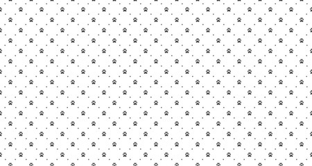 Pet print seamless pattern. Abstract animal vector background.