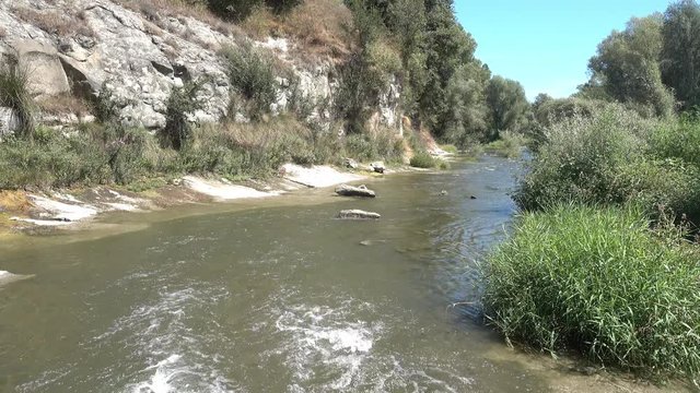 On the natural road of Ter in Girona