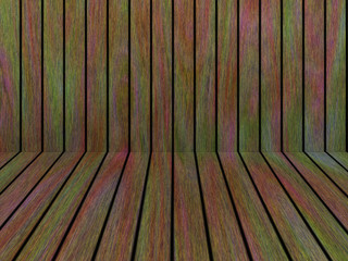 Wood texture background pattern. Dark hardwood planks surface of wooden board floor wall fence. Abstract timber decorative illustration.