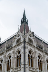 The famous Hungarian Parliament Building in Budapest.