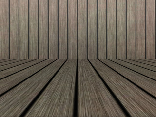 Wood texture background pattern. Dark hardwood planks surface of wooden board floor wall fence. Abstract timber decorative illustration.