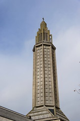 Eglise Saint Joseph. Le Havre. Normandie. France.