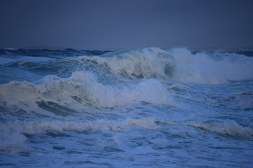 Wave over Wave on Rough Sea
