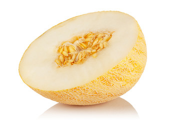 half a yellow melon