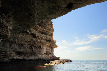 A cave of cape Tarhankut