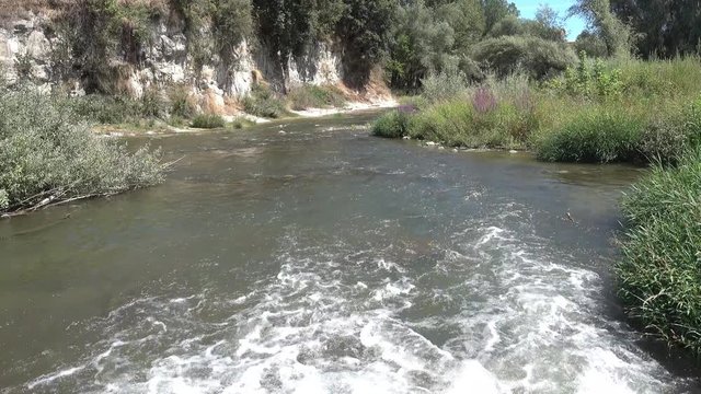 On the natural road of Ter in Girona
