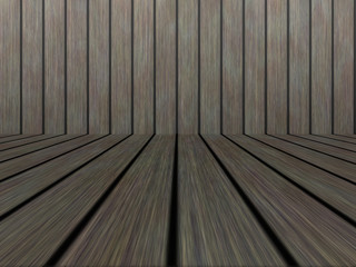 Wood texture background pattern. Dark hardwood planks surface of wooden board floor wall fence. Abstract timber decorative illustration.