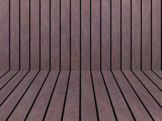 Wood texture background pattern. Dark hardwood planks surface of wooden board floor wall fence. Abstract timber decorative illustration.