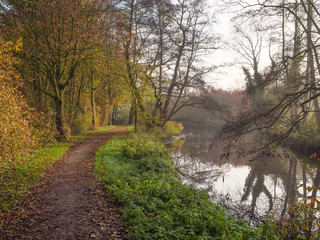 Herbst am See im Münsterland
