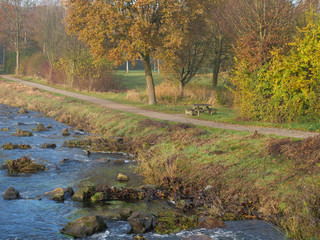Herbst am See im Münsterland