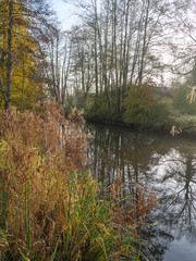 Herbst am See im Münsterland