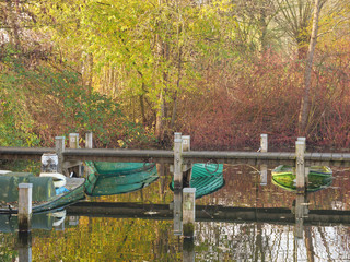 Herbst am See im Münsterland