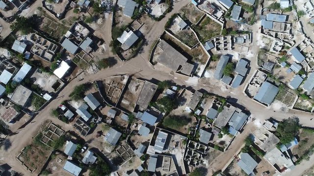 aerial view of haiti