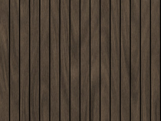 Naklejka premium Wood texture background pattern. Dark hardwood planks surface of wooden board floor wall fence. Abstract timber decorative illustration.