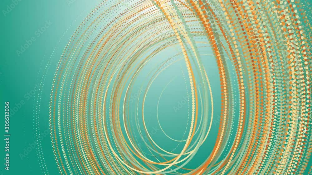 Poster animation with swirling lines and light flux. background with lines.flashing green laser looped comp