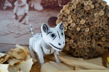 El perro de papel está en una zona maicera.