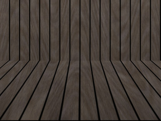 Wood texture background pattern. Dark hardwood planks surface of wooden board floor wall fence. Abstract timber decorative illustration.