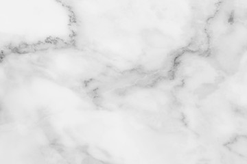 White marble texture with natural pattern for background or design art work or cover book or...
