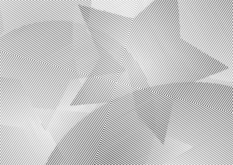 Abstract background with lines of variable thickness. Halftone effect line pattern.  Grunge modern pop art texture for poster, banner, sites, business cards, cover, postcard, design, labels, stickers