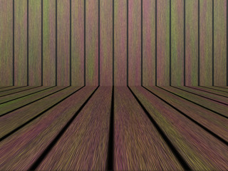 Wood texture background pattern. Dark hardwood planks surface of wooden board floor wall fence. Abstract timber decorative illustration.